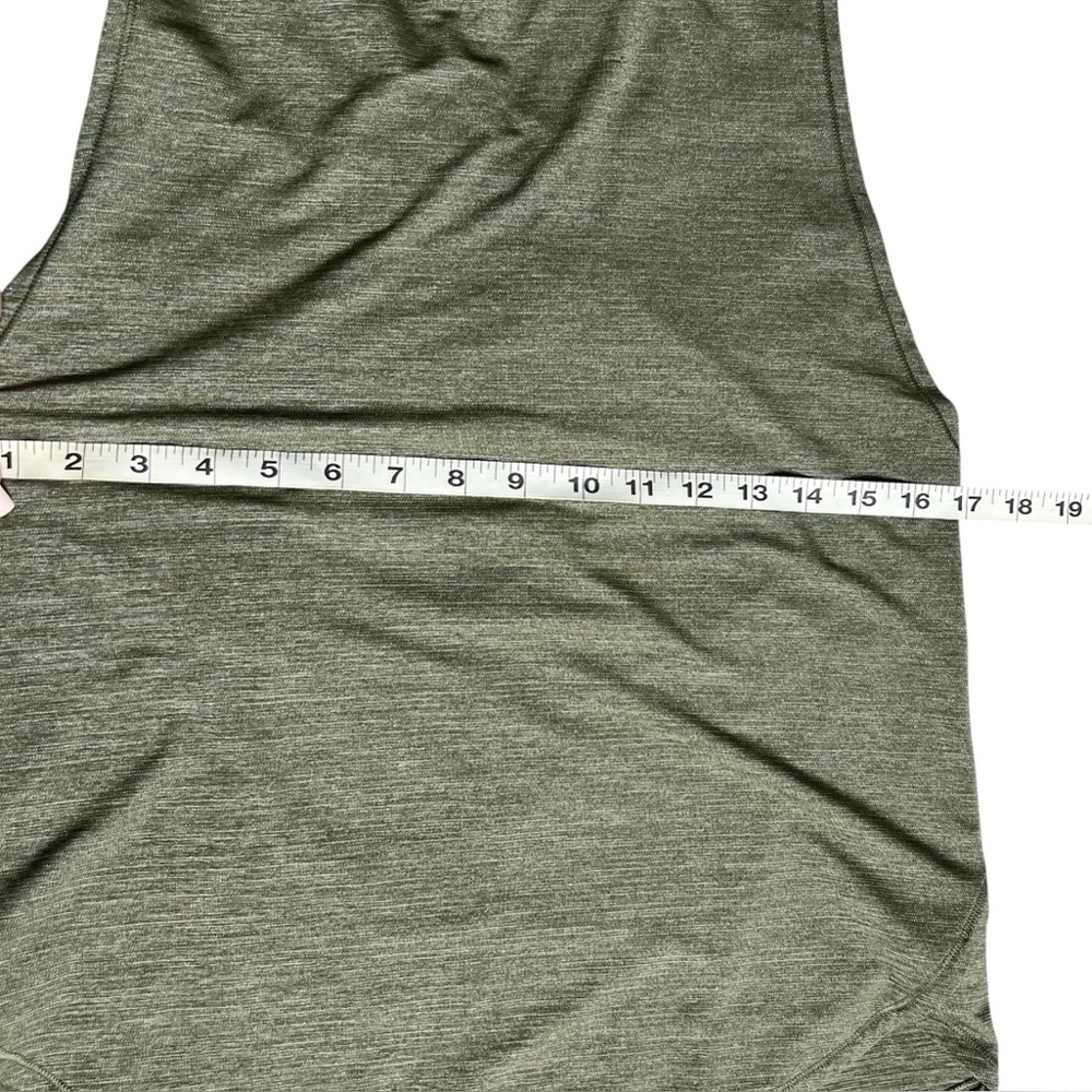 Lululemon In A Cinch Tank Heathered Fatigue Green Tank - Picture 6 of 7
